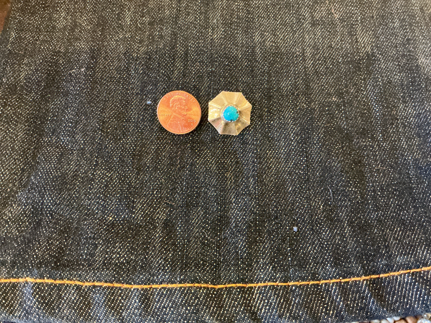 Unique Navajo Turquoise Earrings