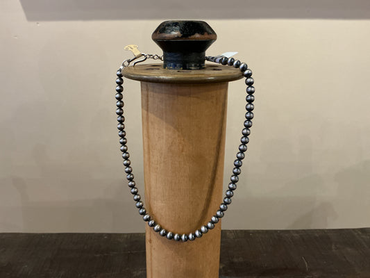 Necklace- Navajo Pearl 13"