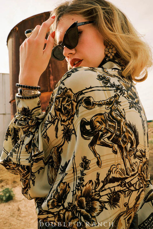 Petro Plaid Blouse