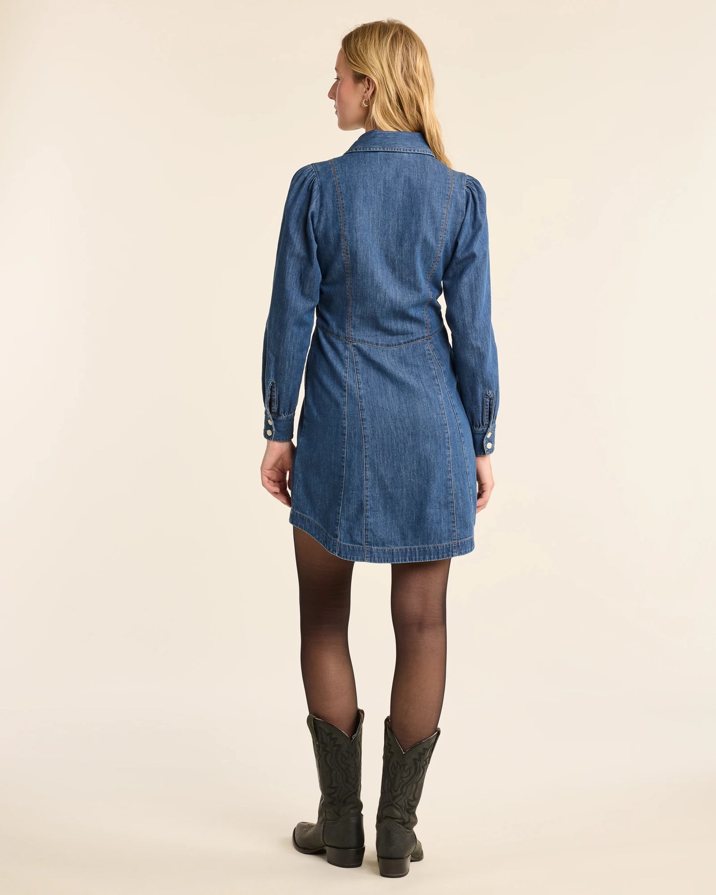 Pendleton- Button Front Chambray Dress