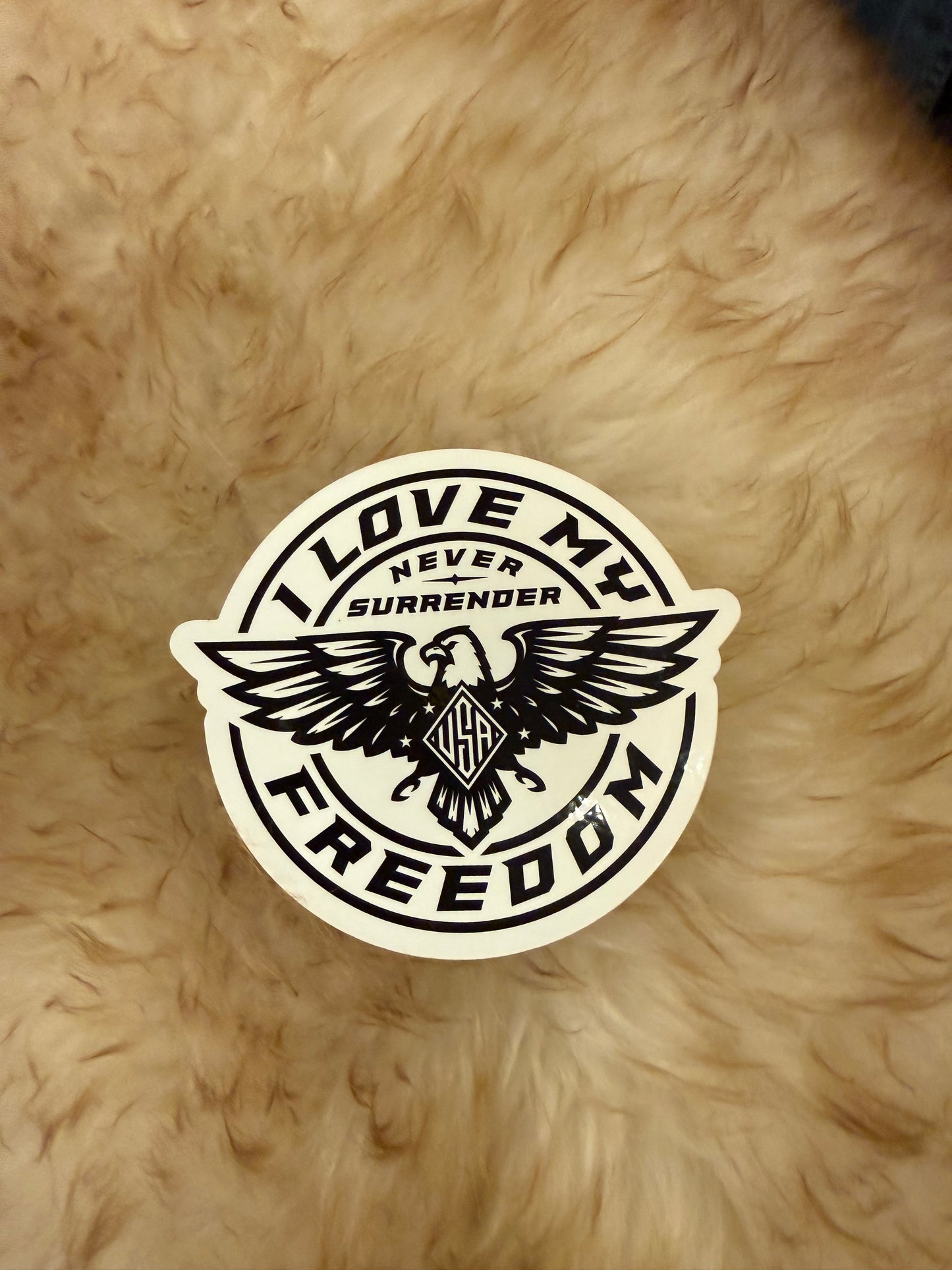 Never Surrender Sticker