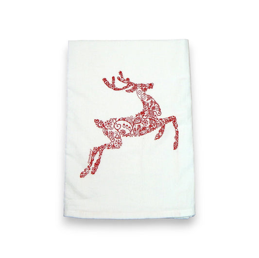Reindeer Kitchen Towel