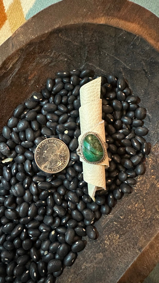 Vintage Single Stone Turquoise ring