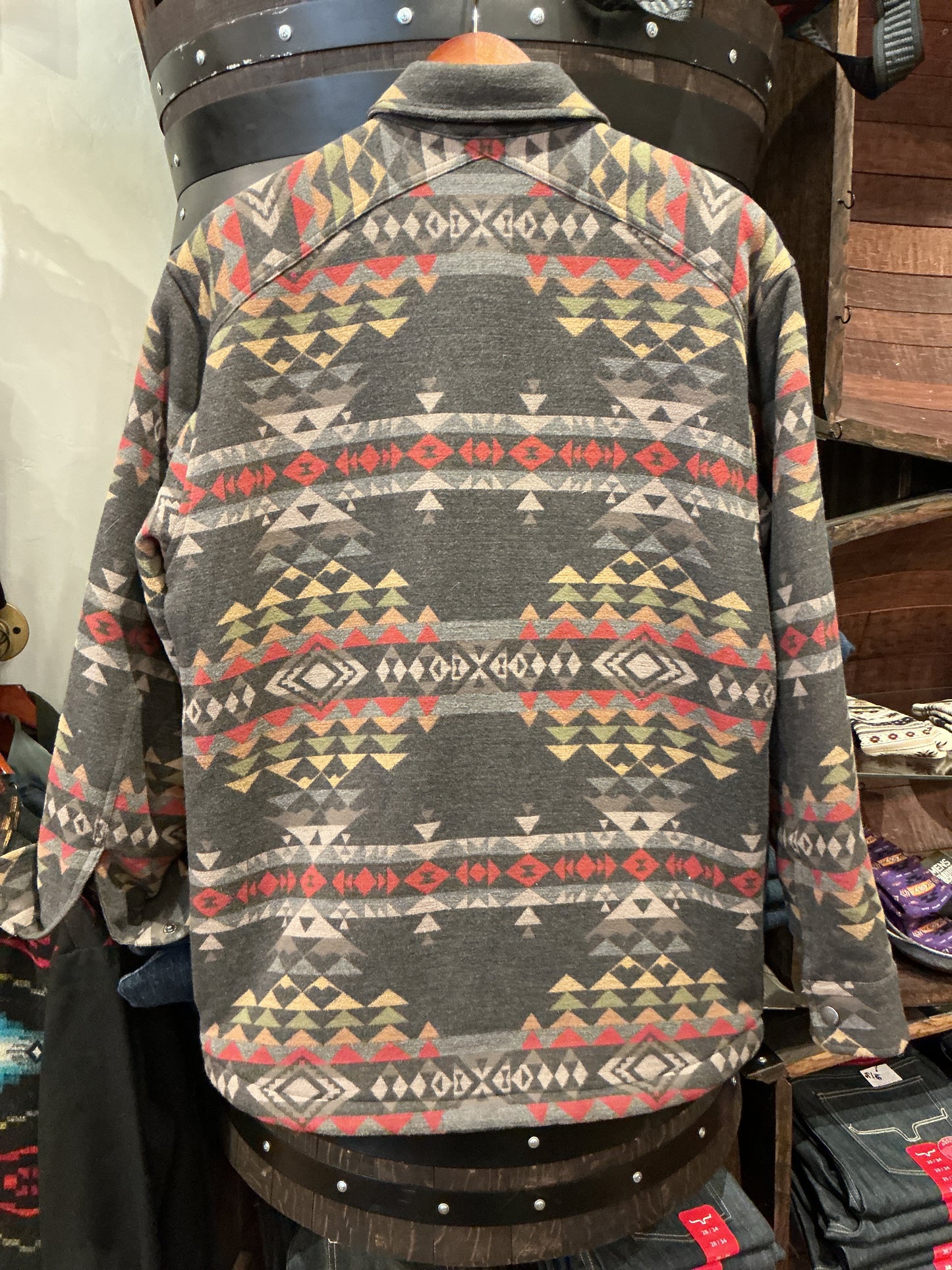 Pendleton Bay City Shirt Jackets - Highland Peak Gray