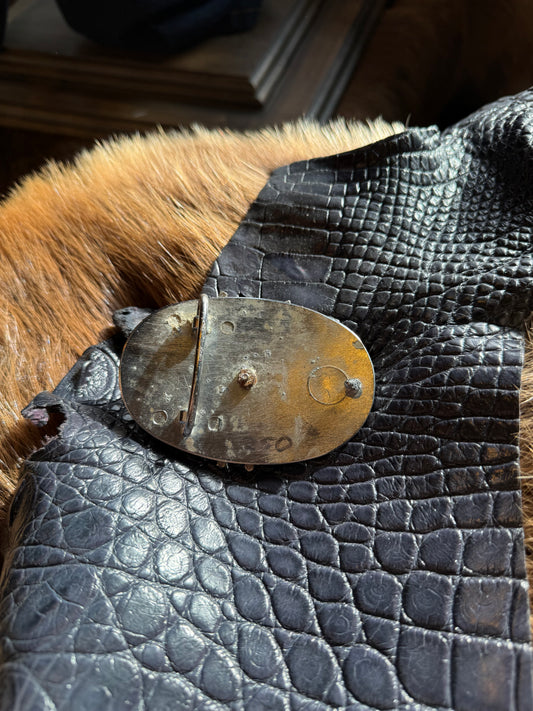 Sunface Zuni Belt Buckle