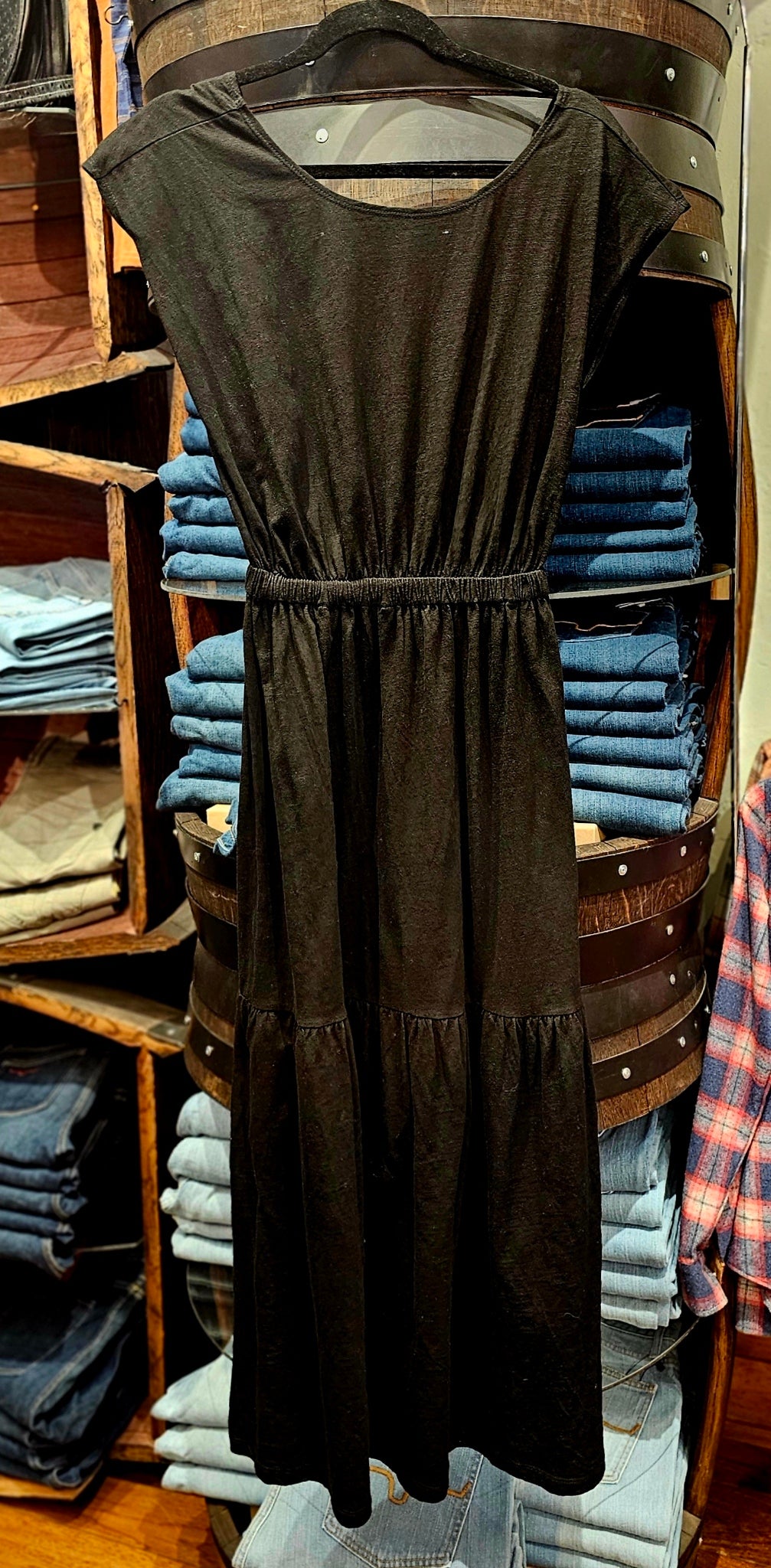 Short Sleeve Cotton Maxi Dress Short Sleeve Cotton Maxi Dress