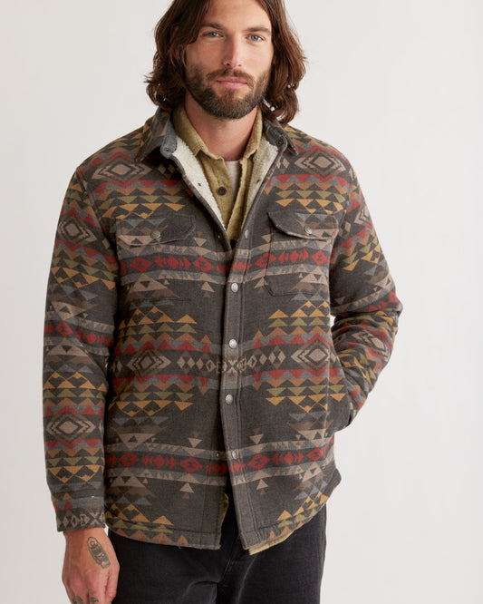 Pendleton Bay City Shirt Jackets - Highland Peak Gray