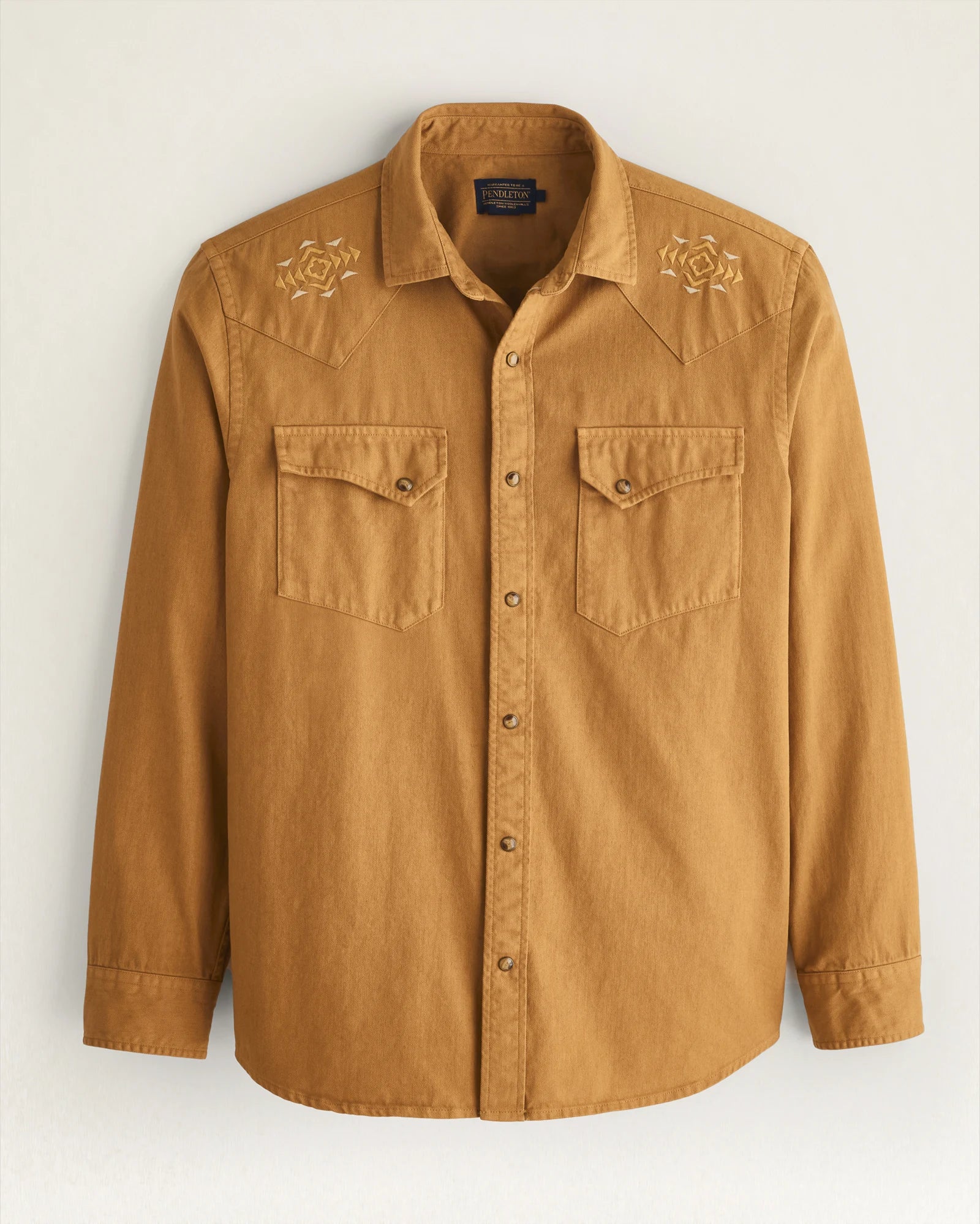 Men's Chandler Embroidered Denim Shirt Haus of CuCu Men's Chandler Embroidered Denim Shirt Haus of CuCu
