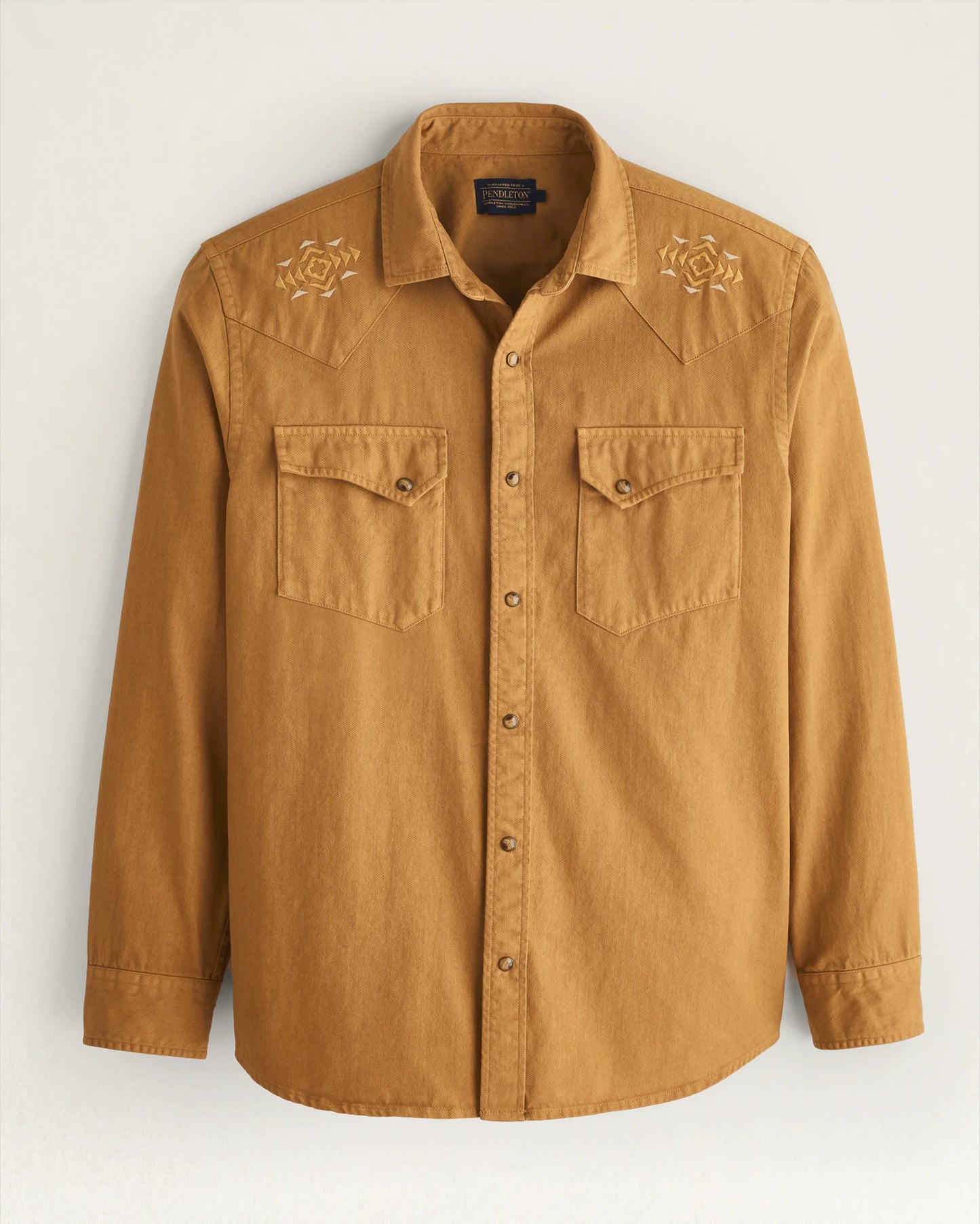 Pendleton- Men's Chandler Embroidered Denim Shirt