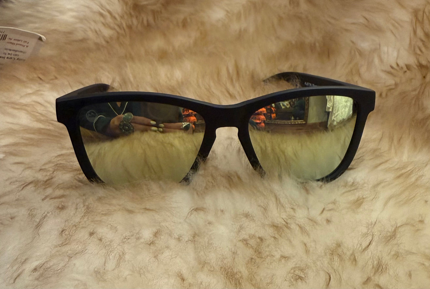 Lake Sunglasses- Austin Black/Golden Hour