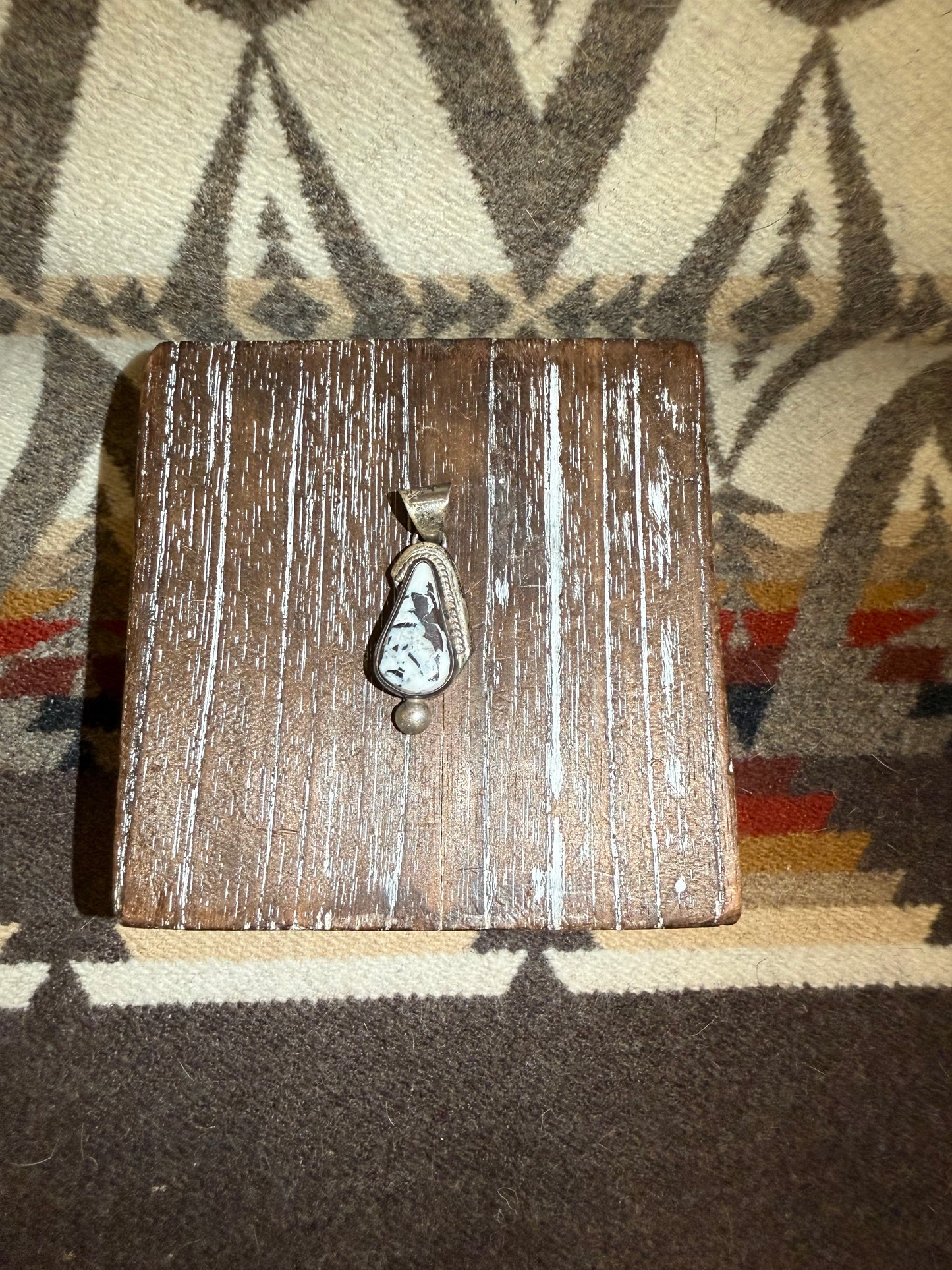 White Buffalo Pendant