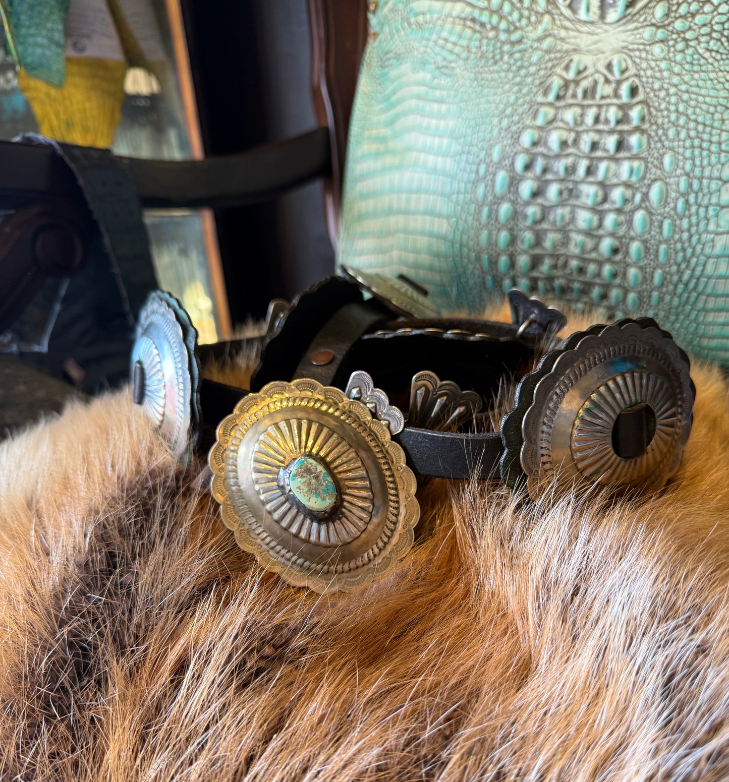 Navajo Concho Belt