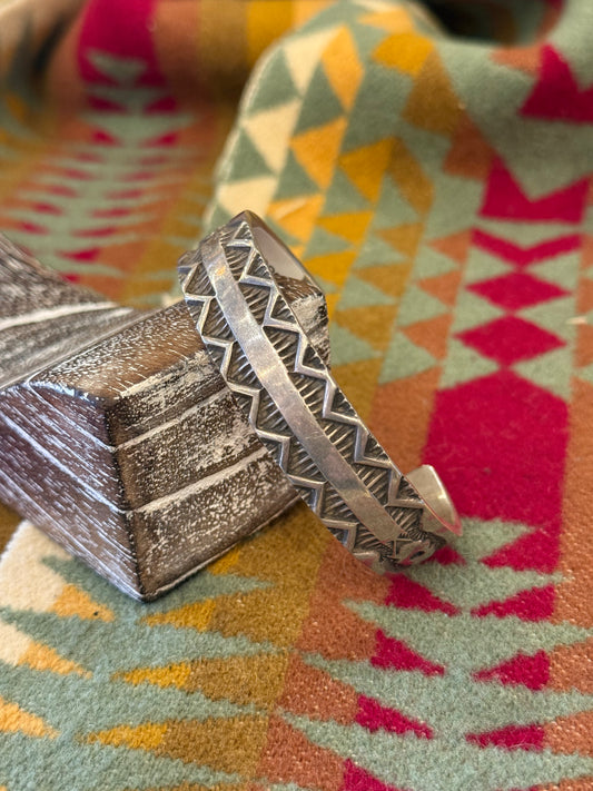 Cuff/ Bracelet- Elvira Bill Navajo