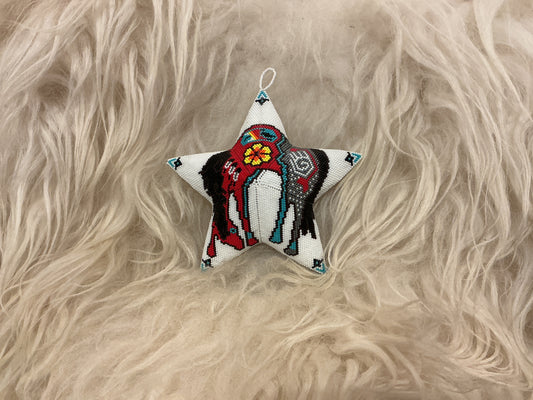 Navajo Hand Beaded Ornament - Small