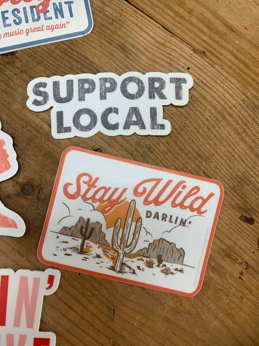 Support Local Sticker