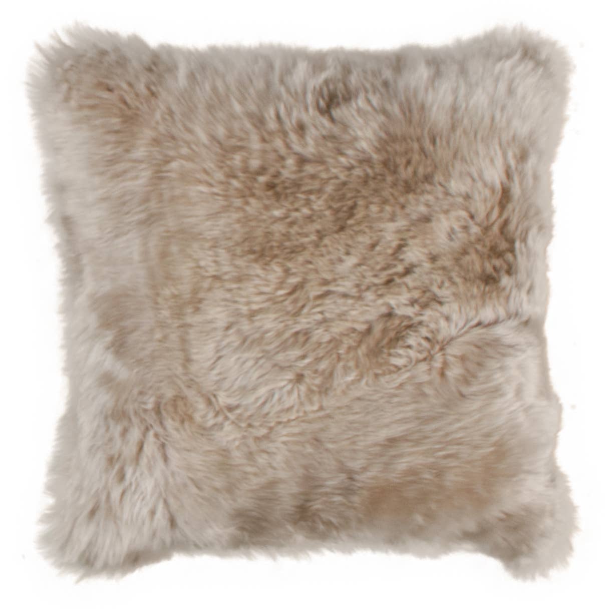Sheepskin Cushion - Linen