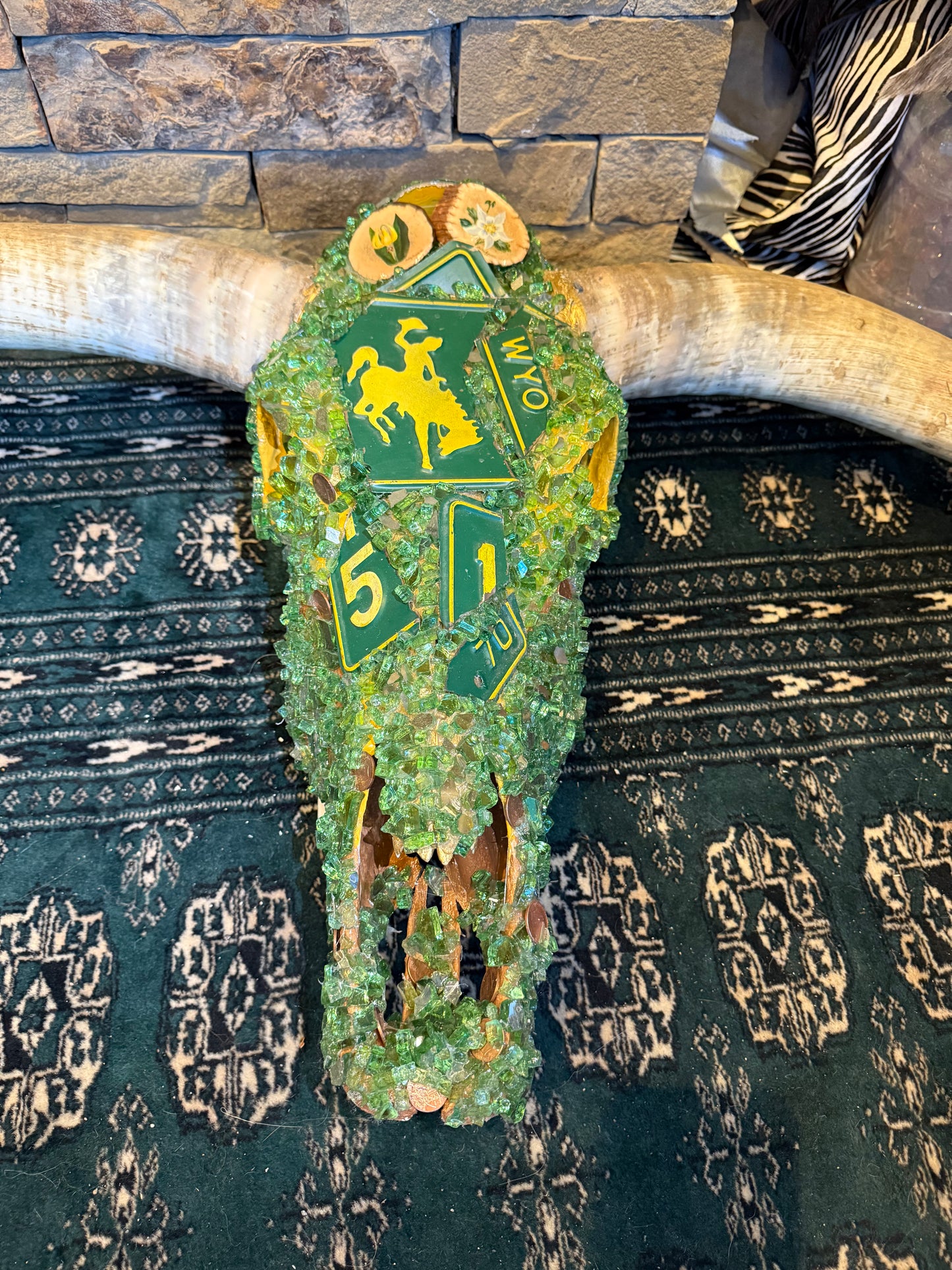 Wyoming Ways - Longhorn Skull
