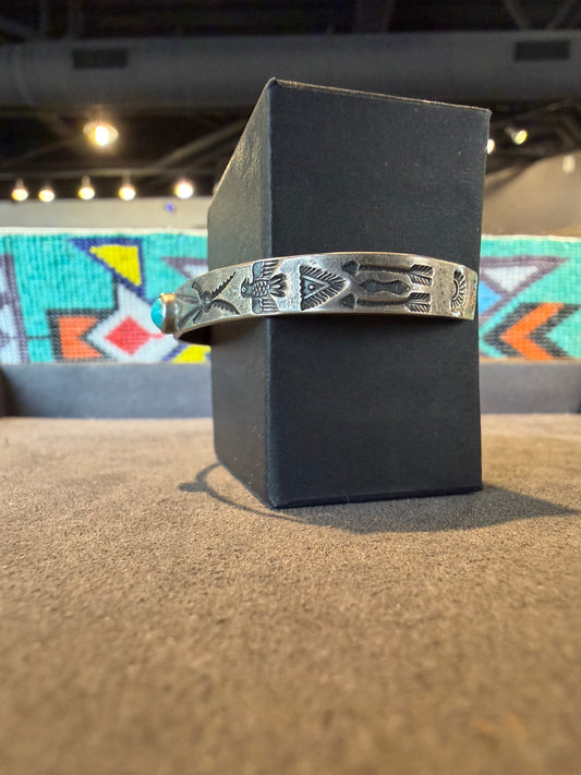 Cuff/ Bracelet- Fred Harvey Vintage 1930's Navajo