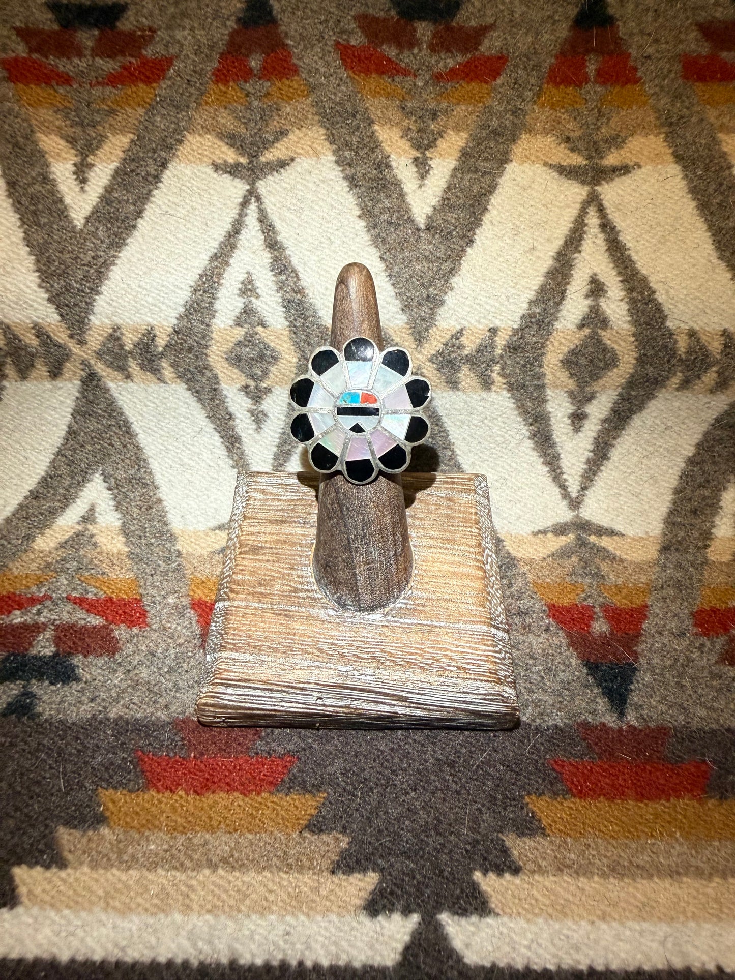 Zuni Sunface Ring
