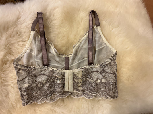 Fortuna Demi Long Line Curvas Bra - White Storm