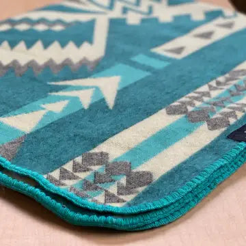 Artisan-Made Blankets & Throws (Loja Baby - Aquamarine)
