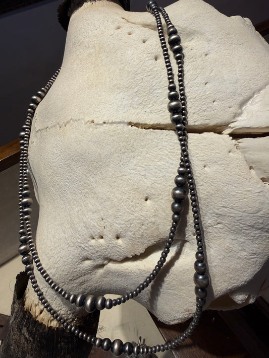 Graduated Varied Navajo Pearl Necklace