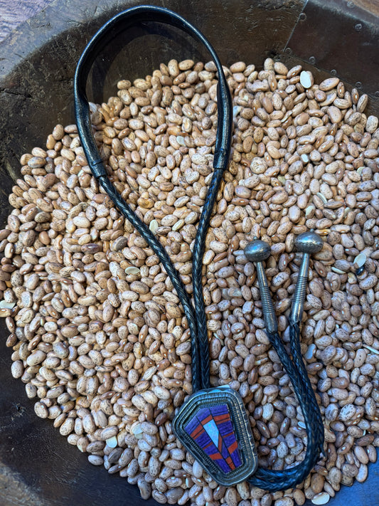 Henry Calliaito and Paul Yellowhorse Bolo Tie