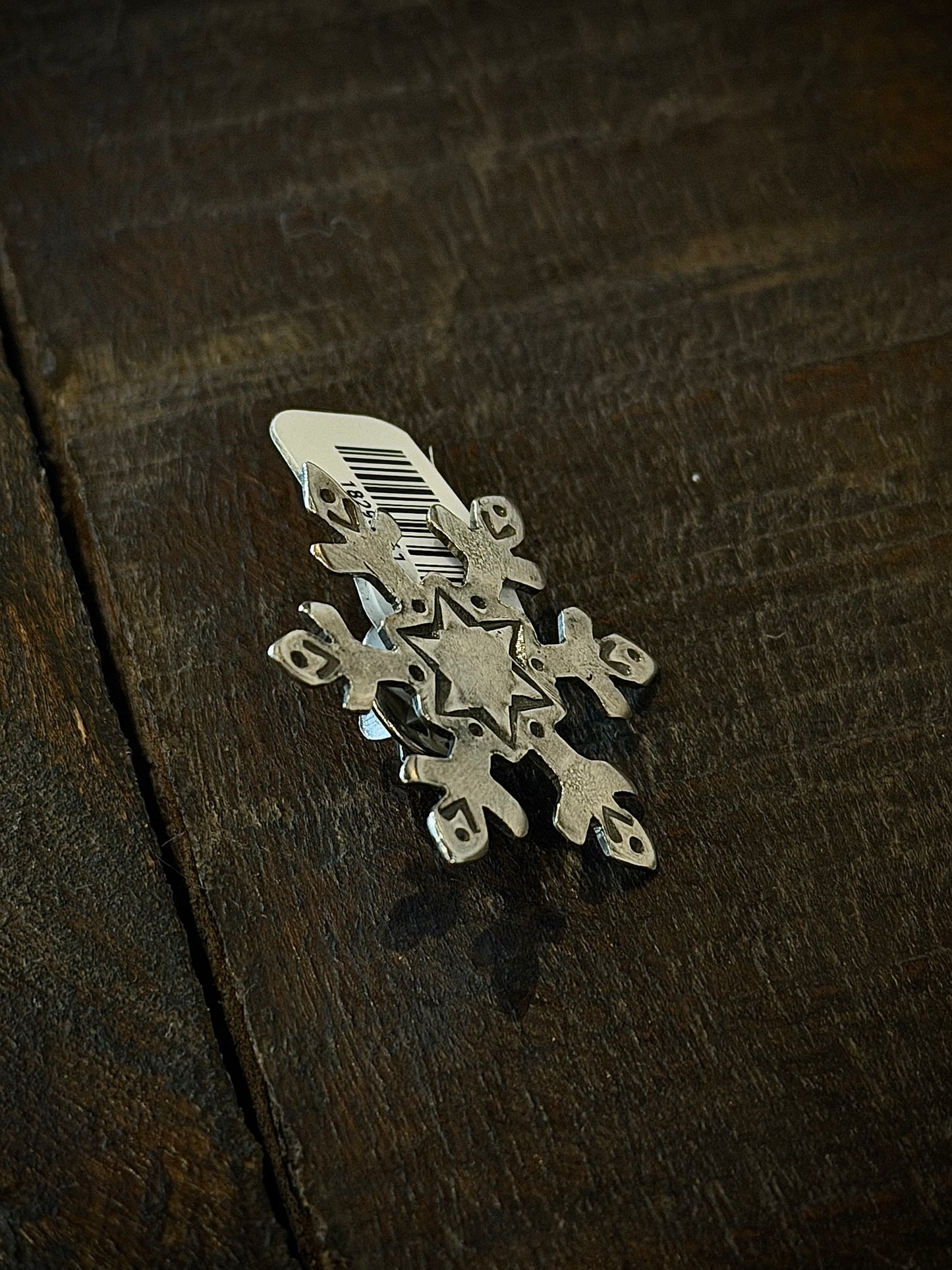 Joe Eby Snowflake Hat Pin