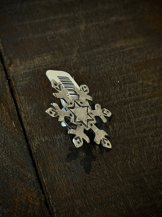 Joe Eby Snowflake Hat Pin