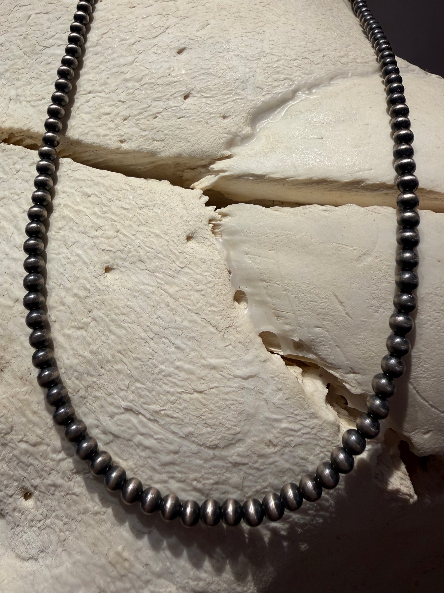 Necklace- Navajo Pearl 24"
