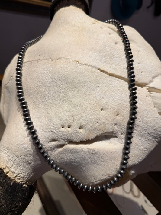 Navajo Saucer Pearl Necklace