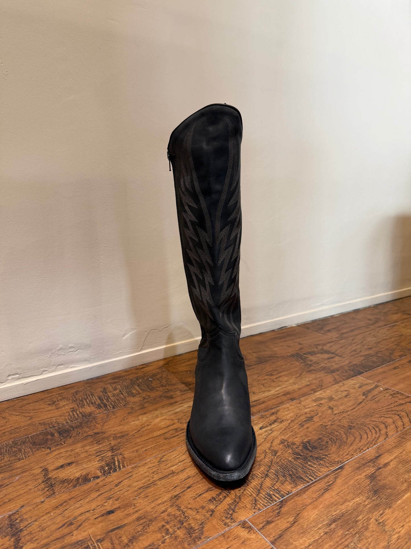 Uma Stitch Tall Boot