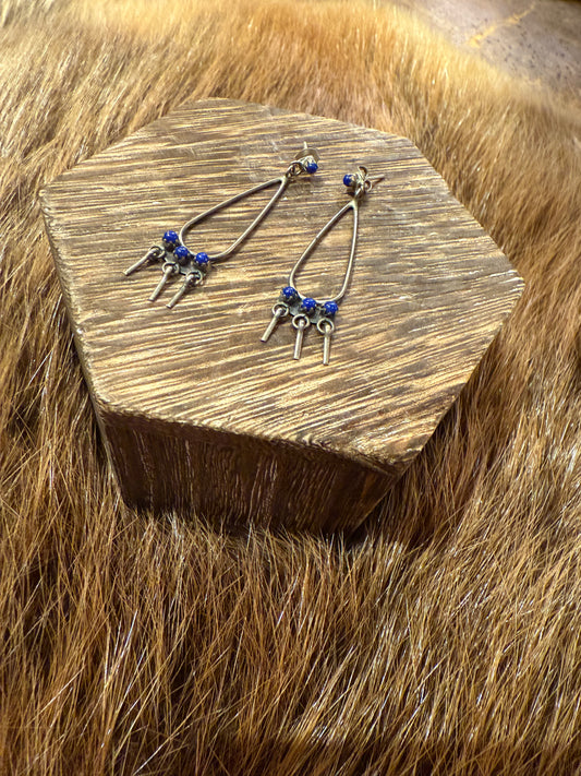 Blue Lapis Earrings