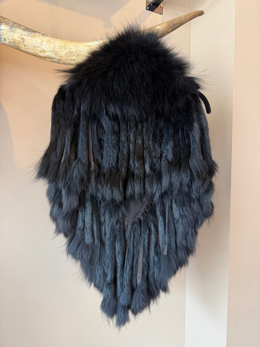Black Raccoon Collar