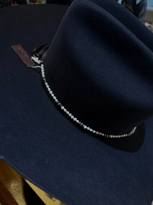 White Buffalo Hat Band