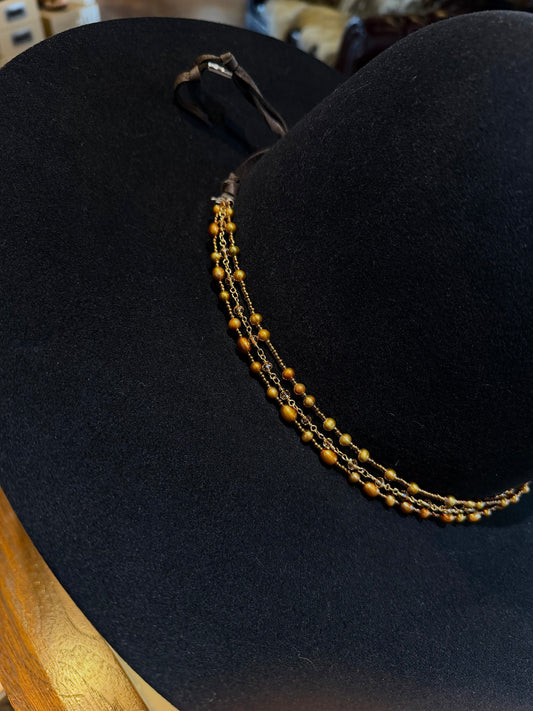 Golden Glint Hatband