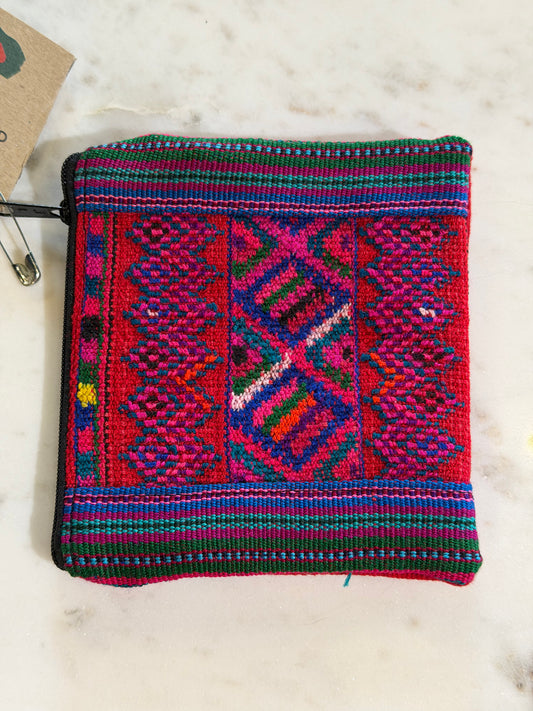 Handmade Woven Coin Purse- small