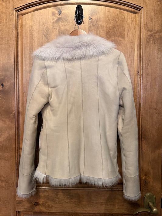 Sugar Shearling Bolero Jacket