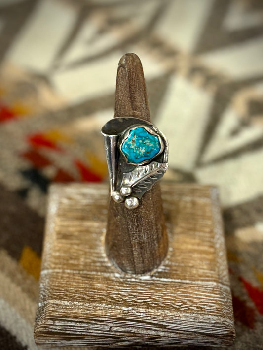 Turquoise Funnel Ring
