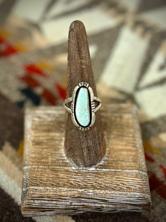 Eggshell Turquoise Ring
