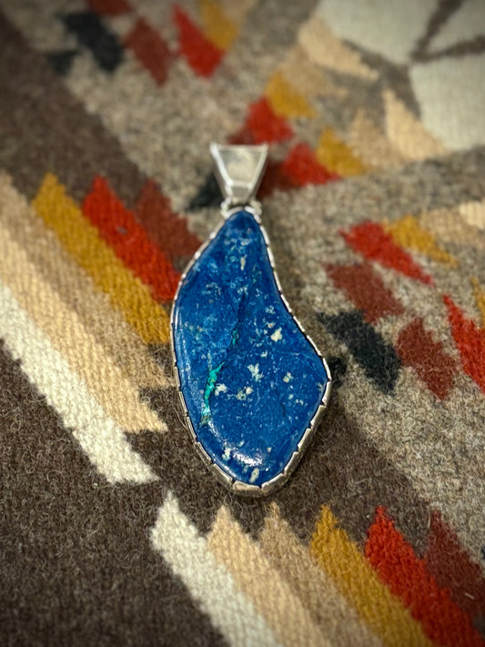 Large Lapis Pendant