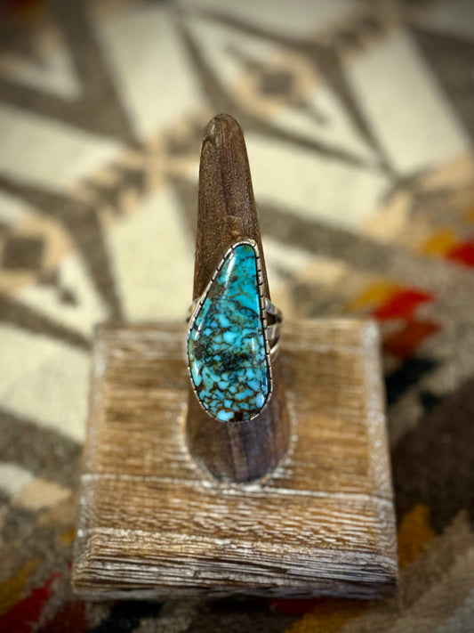 Long Timberline Turquoise Ring