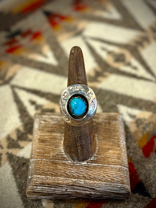 Turquoise Shadow Box Ring