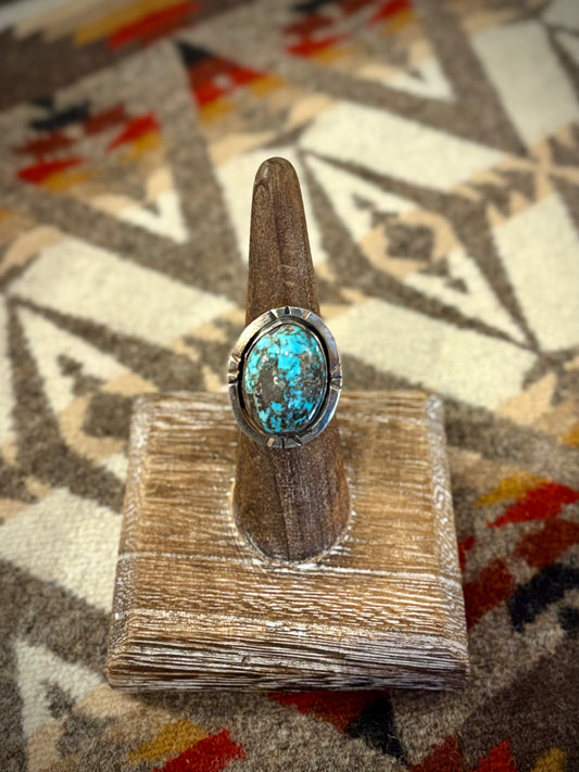 Heavy Natural Turquoise Ring