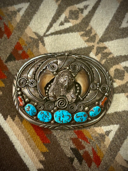 Intricate Bear Buckle- Mike Thomas Jr.