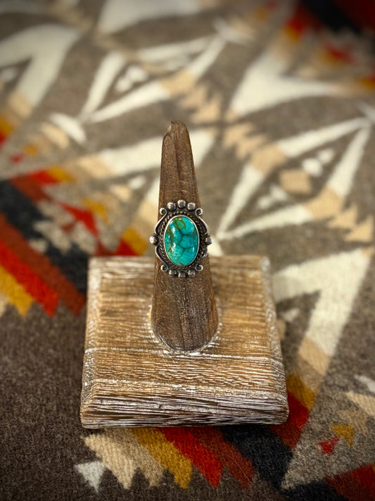Vintage Turquoise Statement Ring