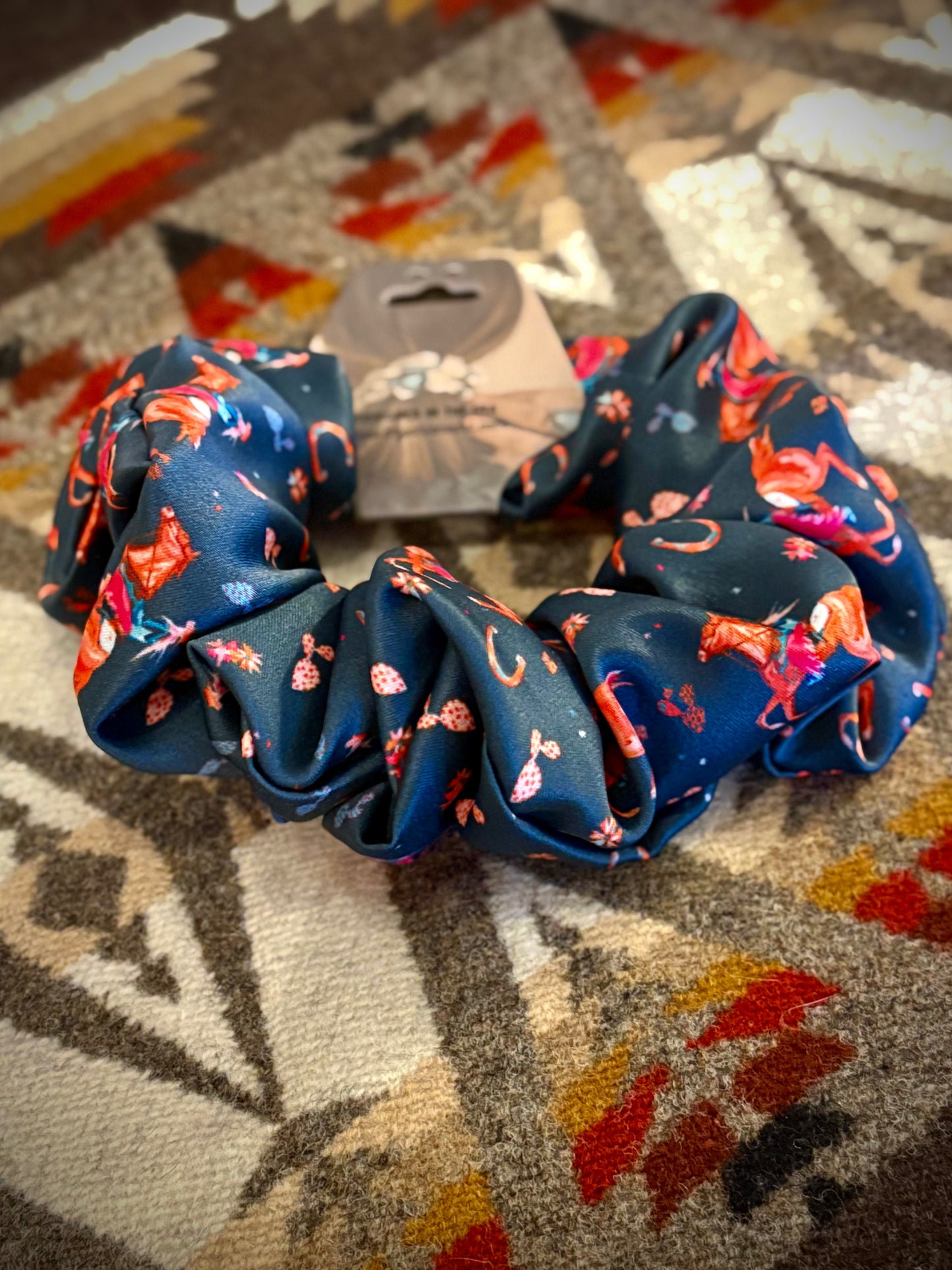 Midnight Cowgirl Scrunchie