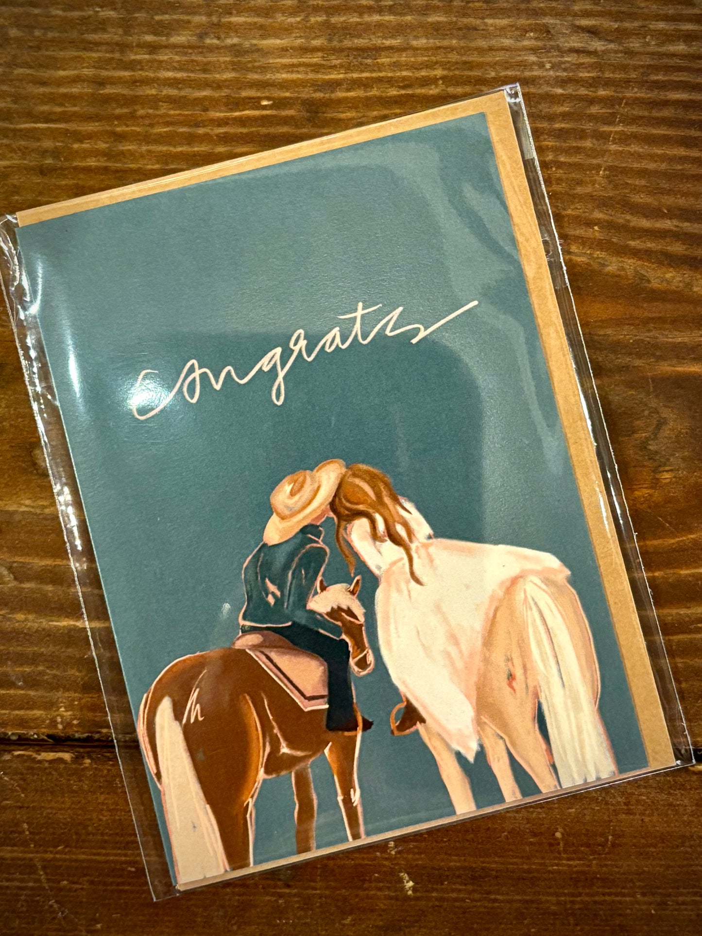 Congrats Cowgirl Card