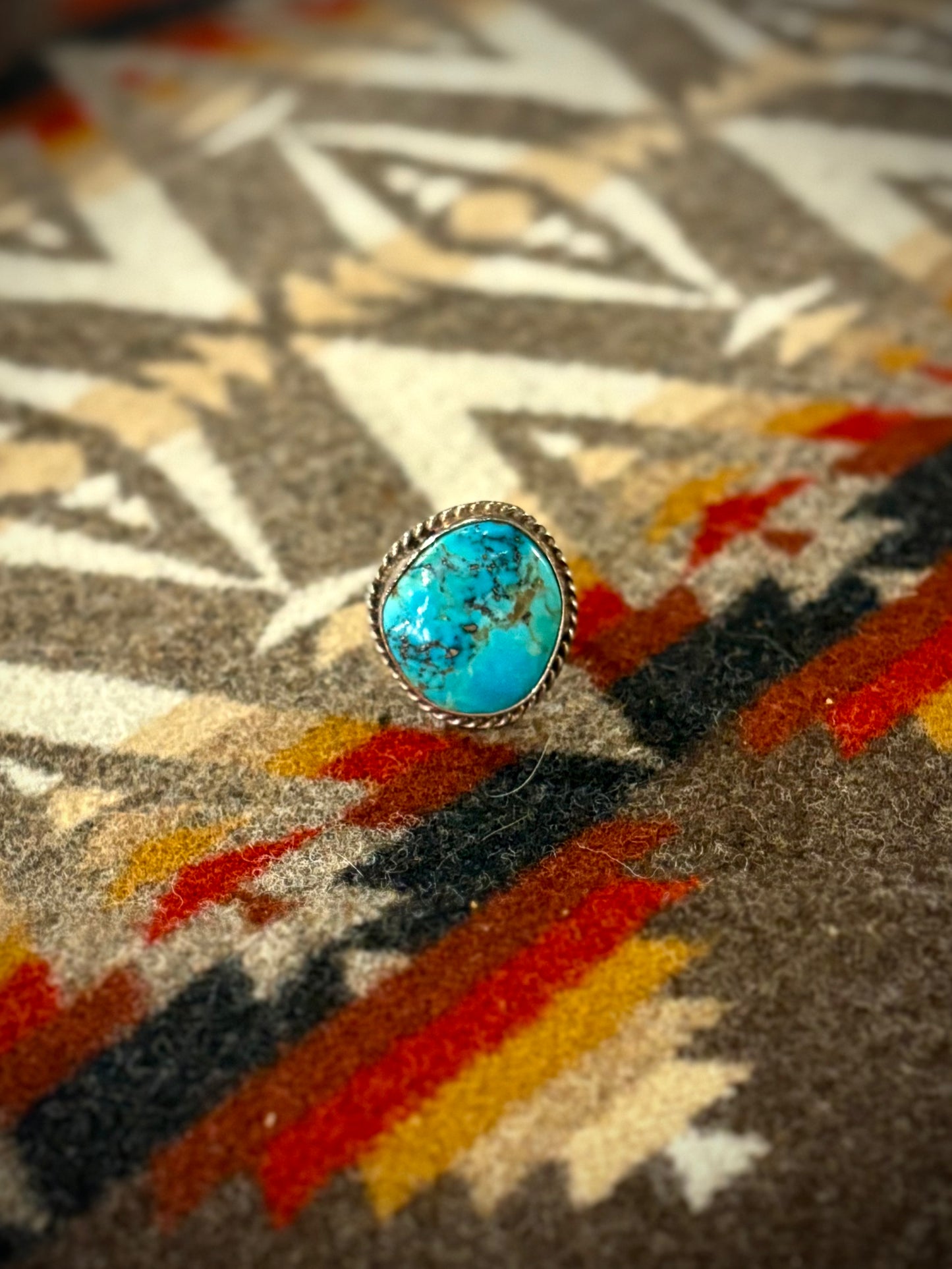 Vintage Southwest Turquoise Ring