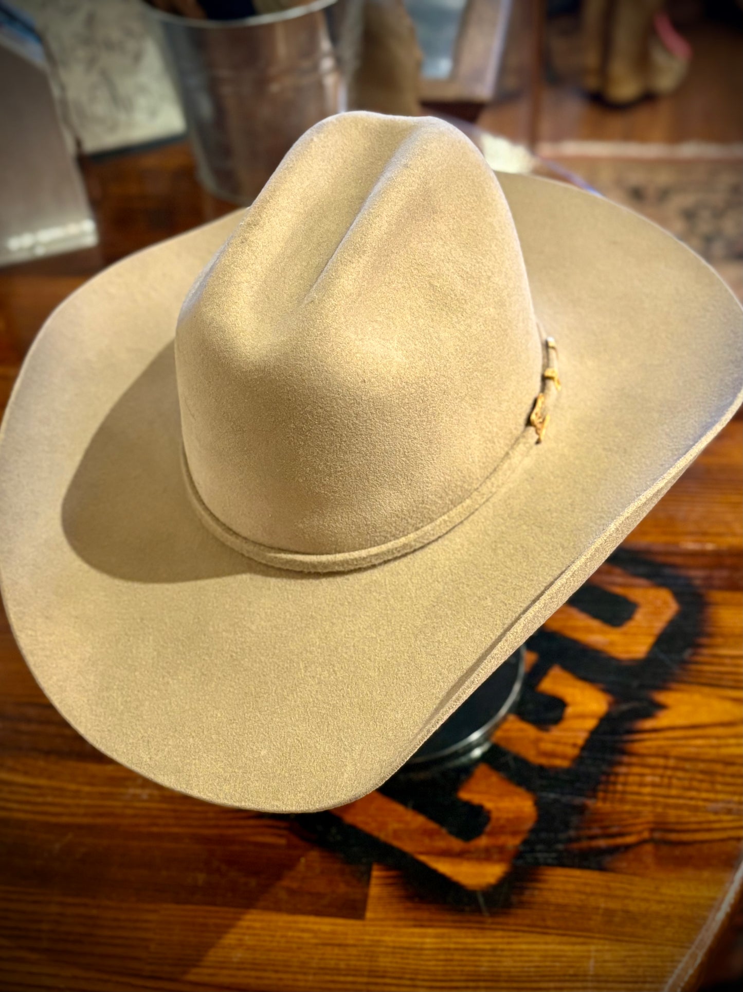 Vintage 3x Beaver MHT Montana Cowboy Hat